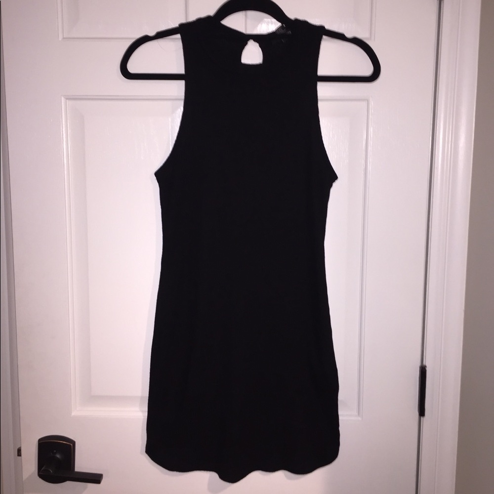 Forever21 Ribbed Black Dress
